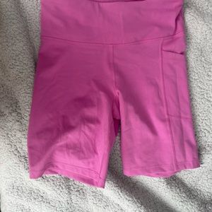 Calvin Klein pink linker shorts.